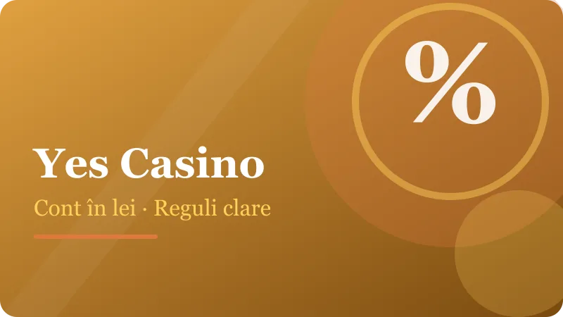 Yes Casino – Yes Casino: înregistrare în câteva minute Yes Casino: înregistrare în câteva minute – ilustrație pentru secțiunea Yes Casino